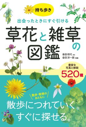 持ち歩き　出会ったときにすぐ引ける　草花と雑草の図鑑