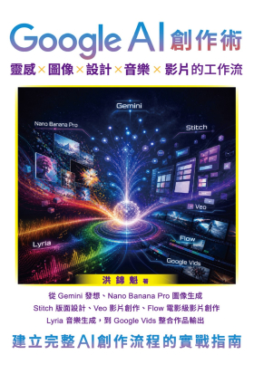 Google AI 創作術：靈感×圖像×設計×音樂×影片的工作流