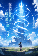 在異世界與龍相遇的高中女生